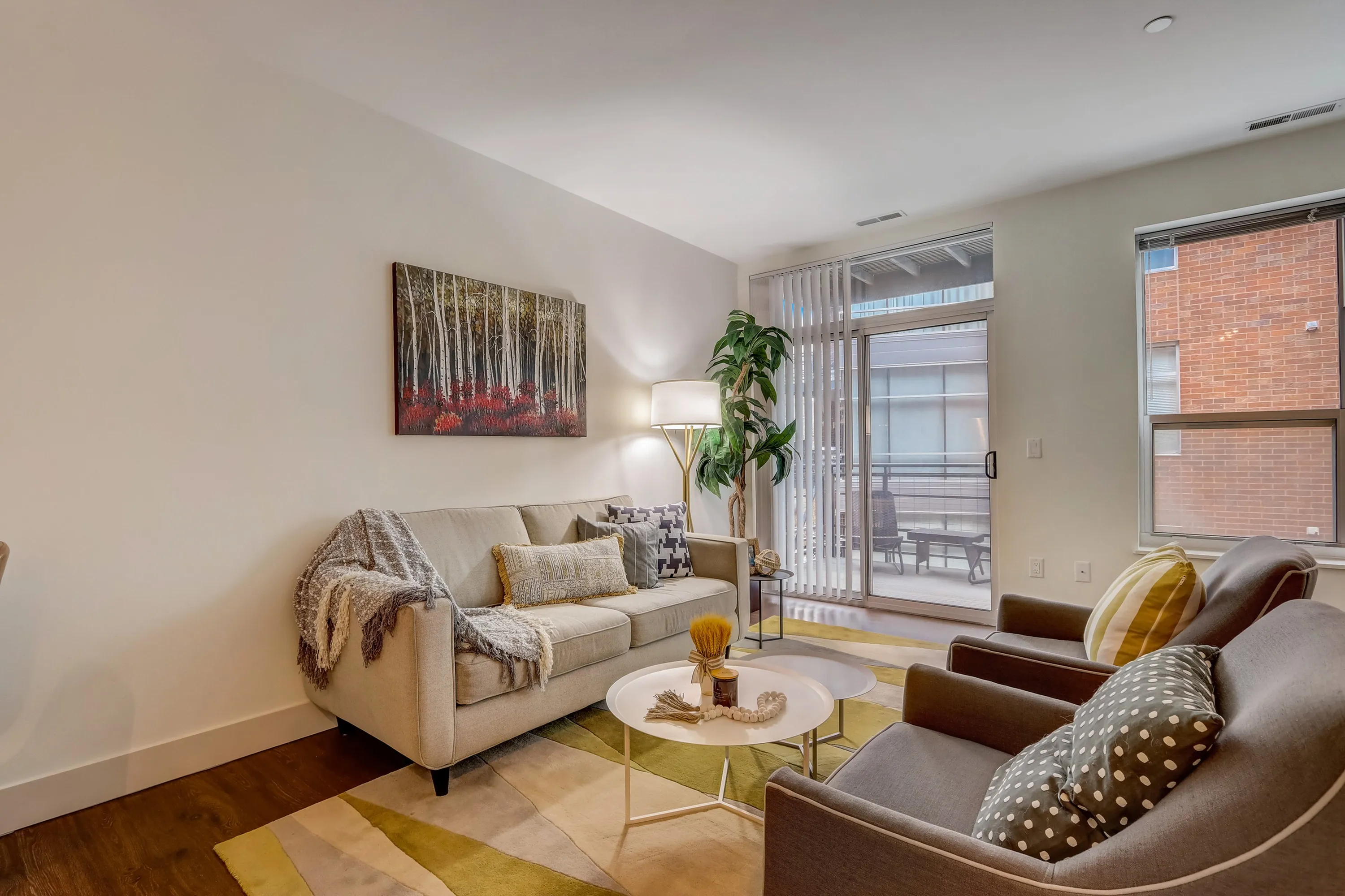 City Green Living Room