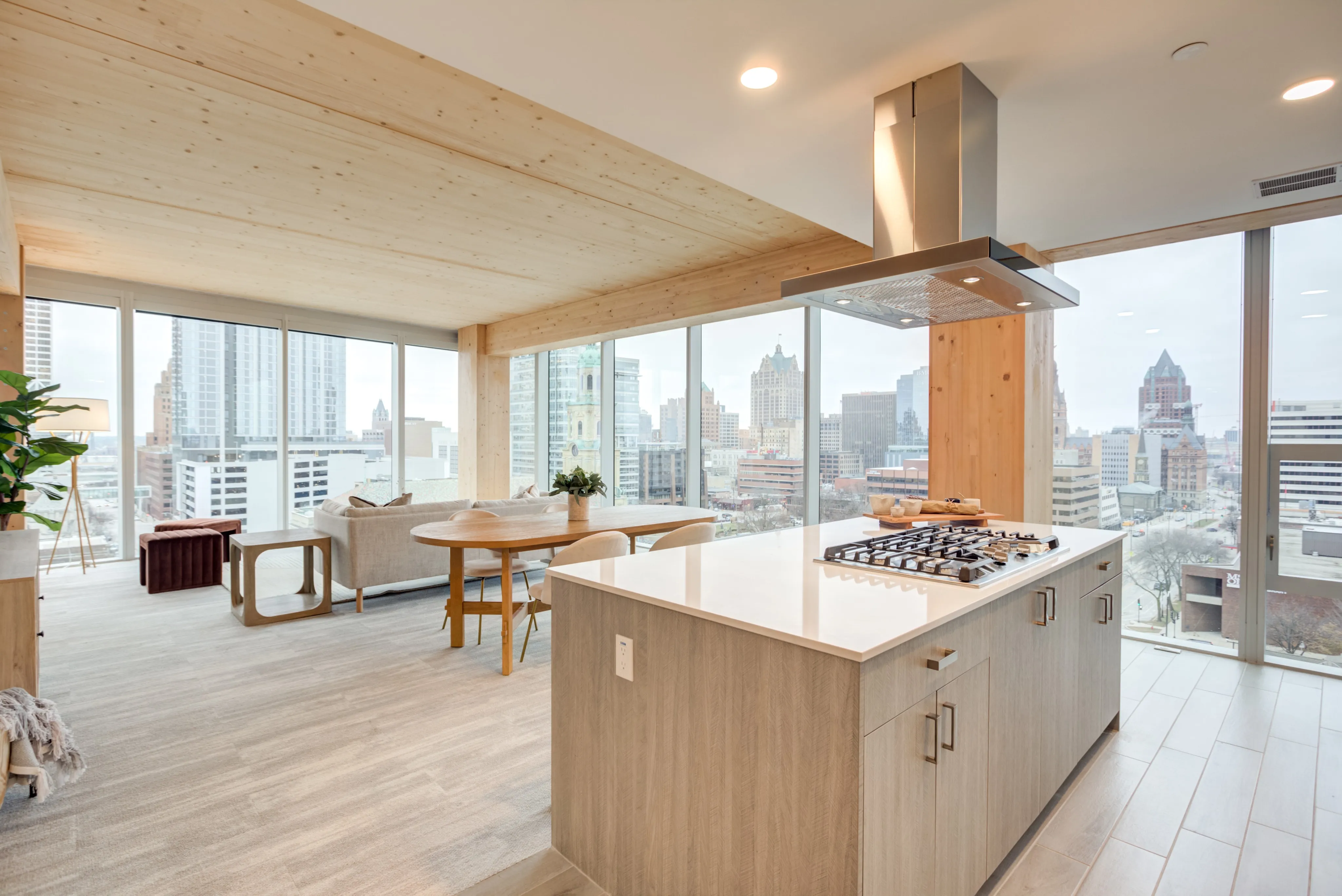 Spruce - 3 BD / 2 BA - Kitchen + Living