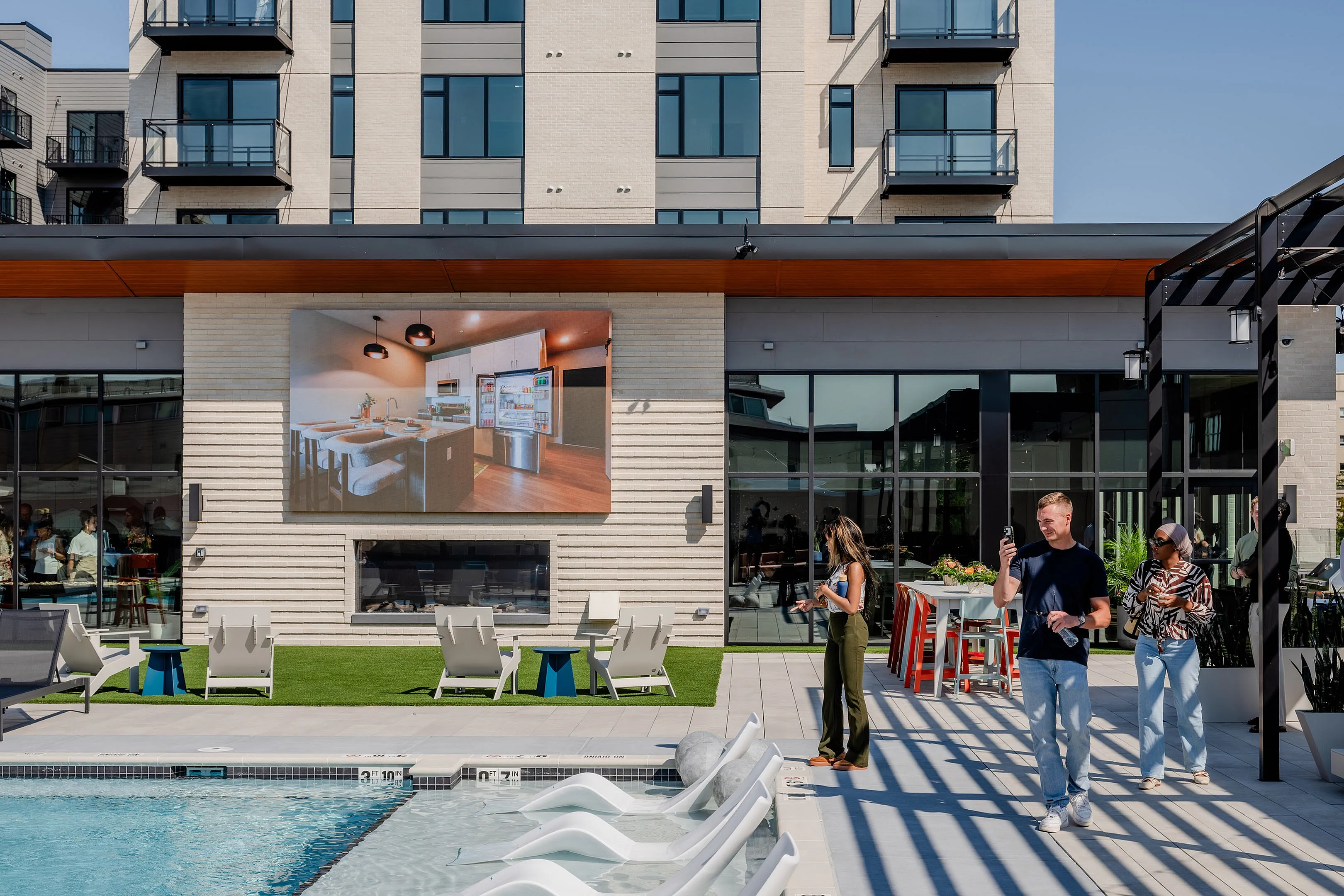 NOVA - Poolside Lounge Area