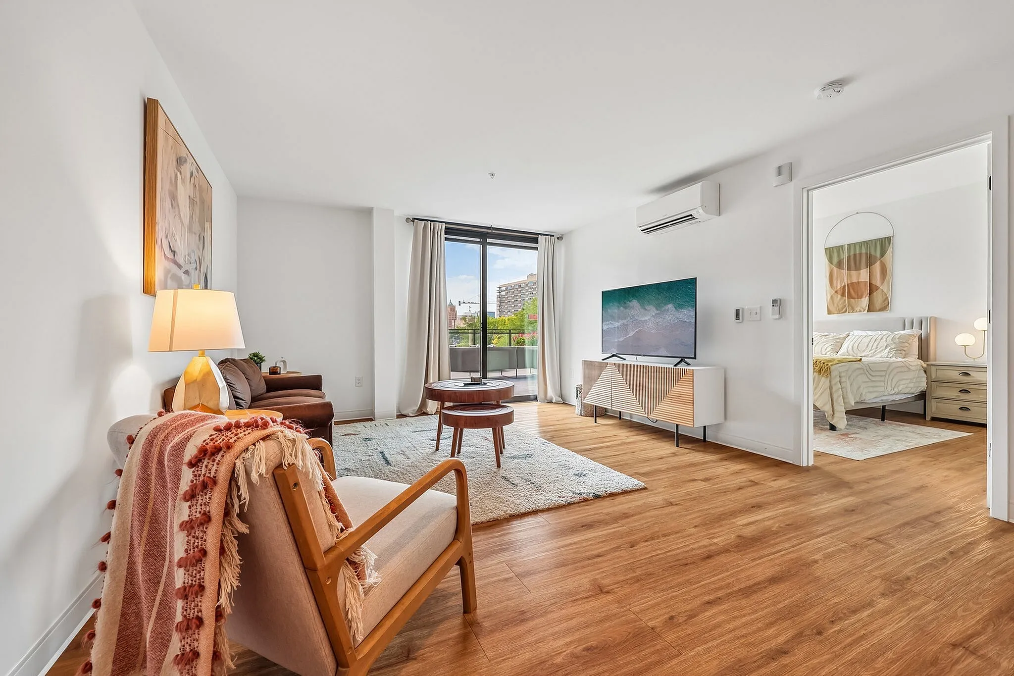 Supermoon Living + Bedroom