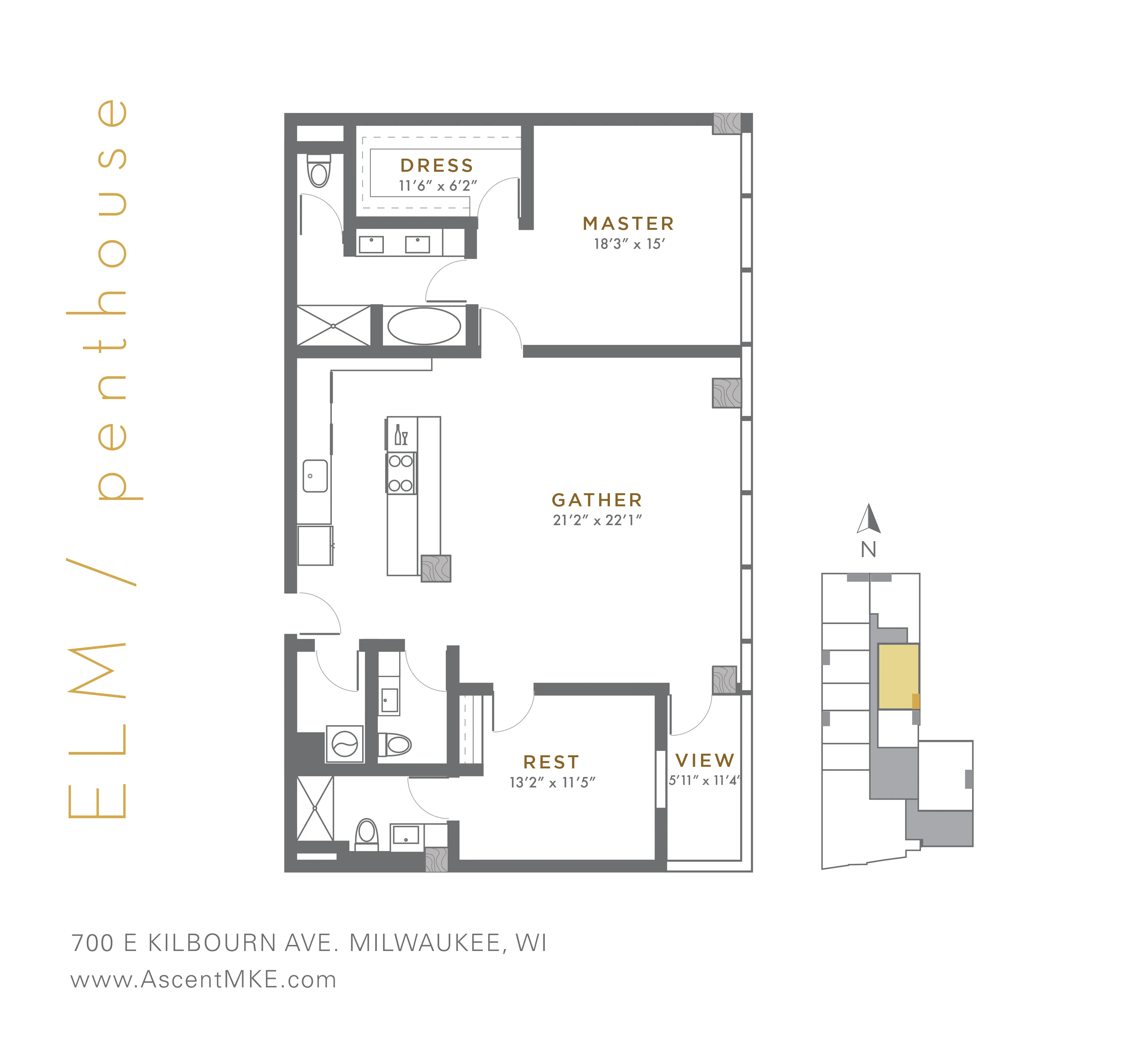 Elm floor plan