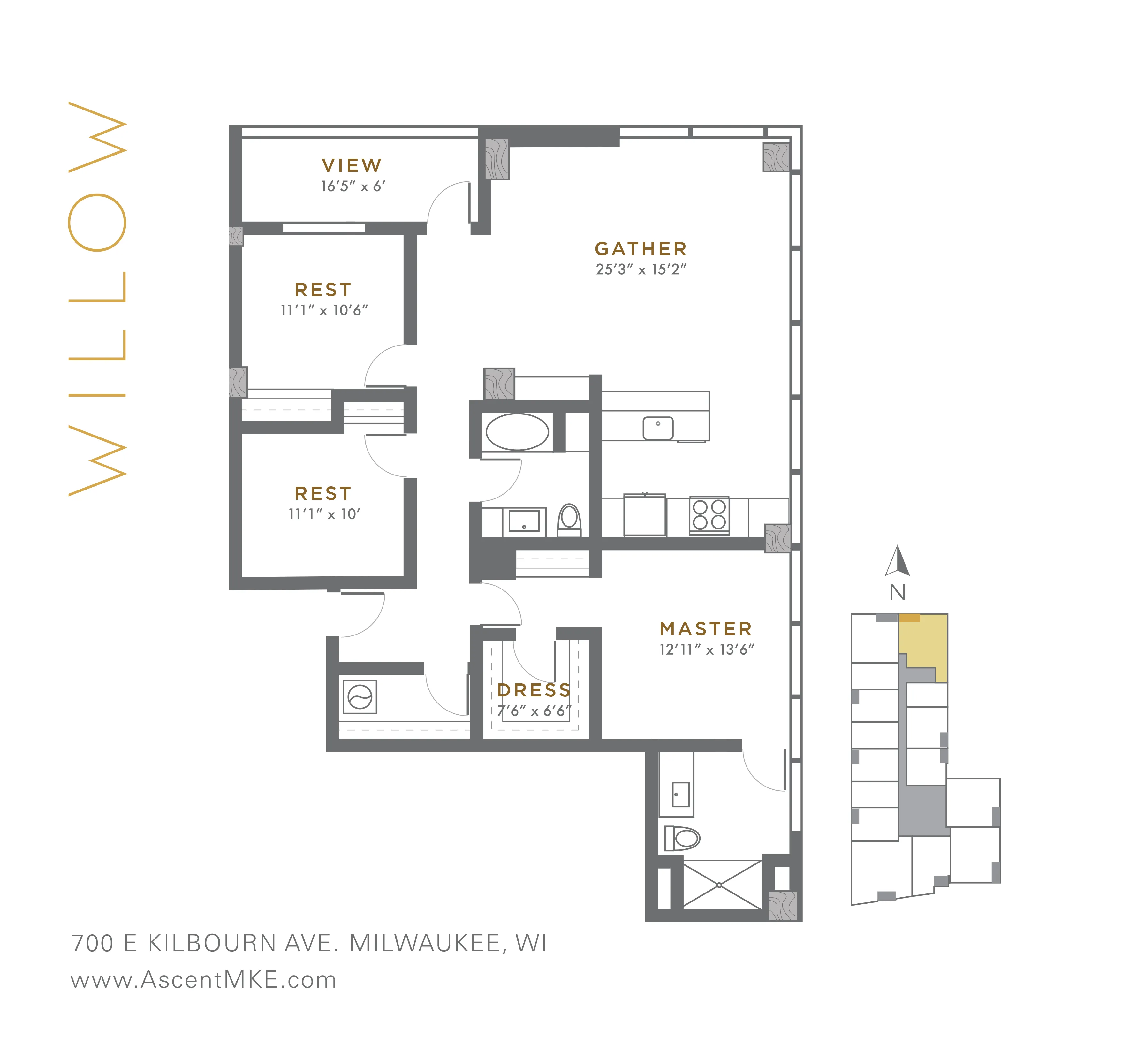 Willow floor plan