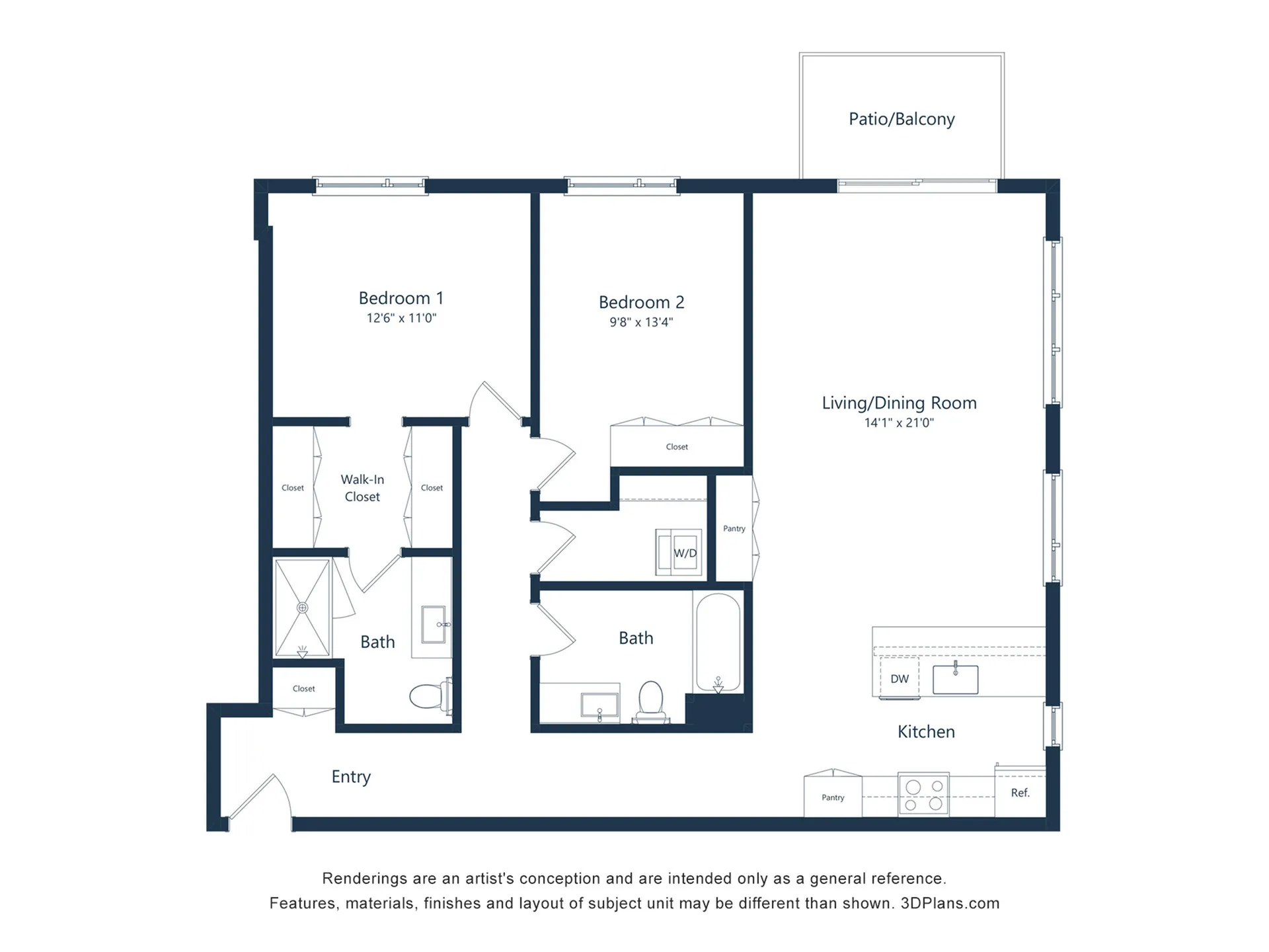 Nova Two-bedroom Nebula