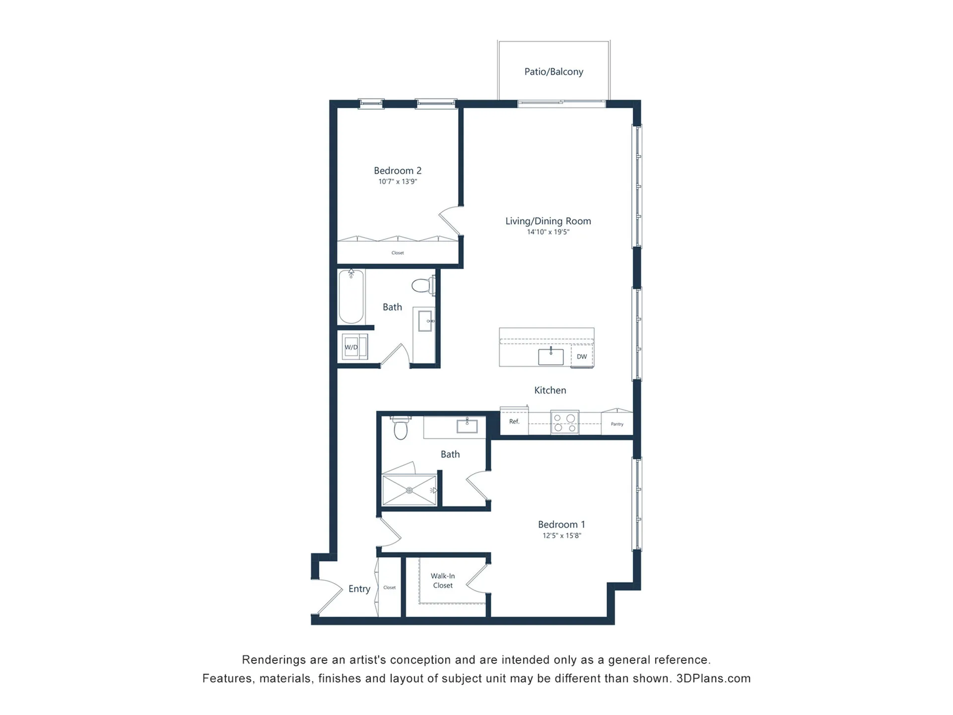 Nova Two-bedroom Borealis