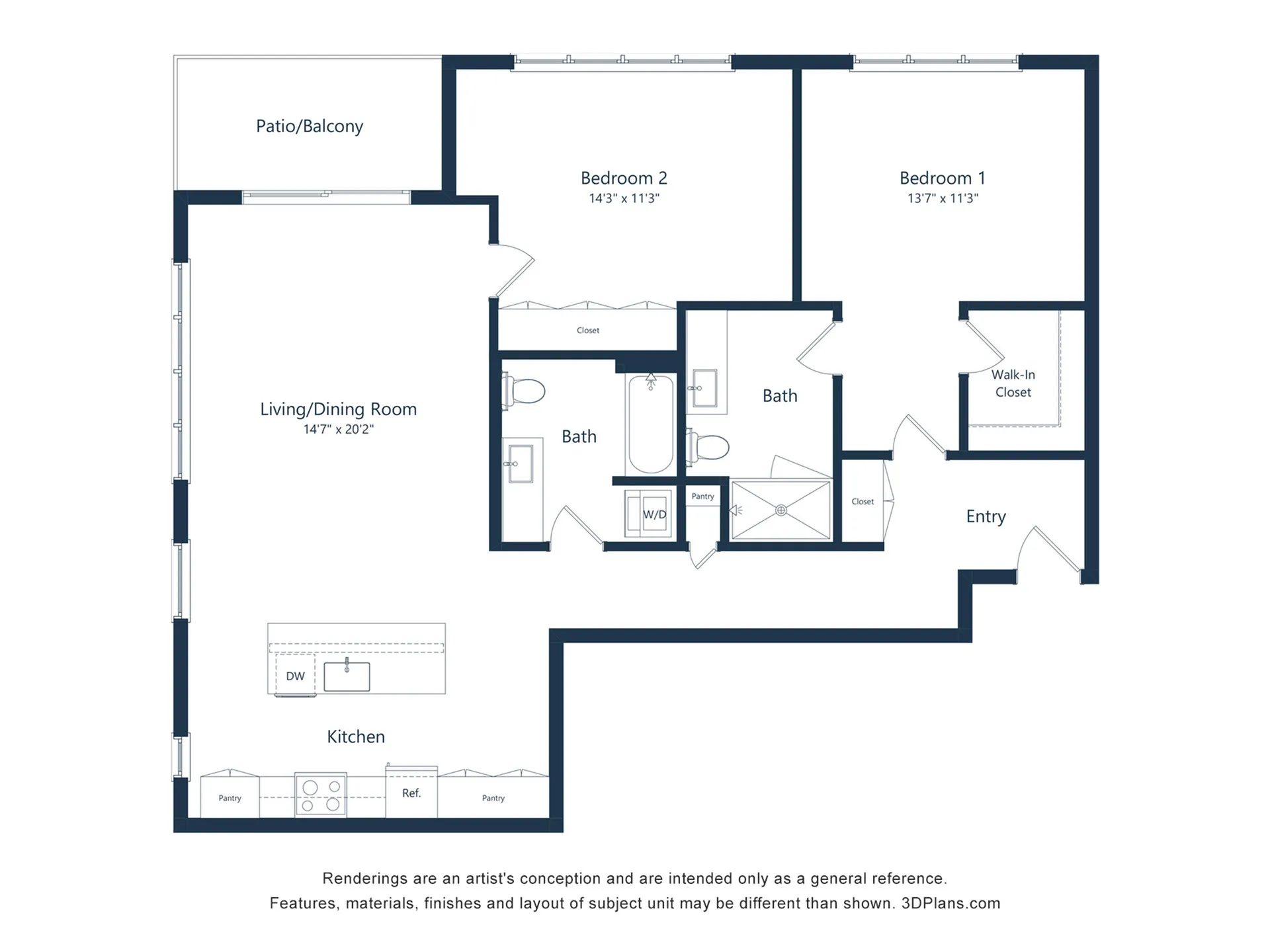 Nova Two-bedroom Titan Penthouse