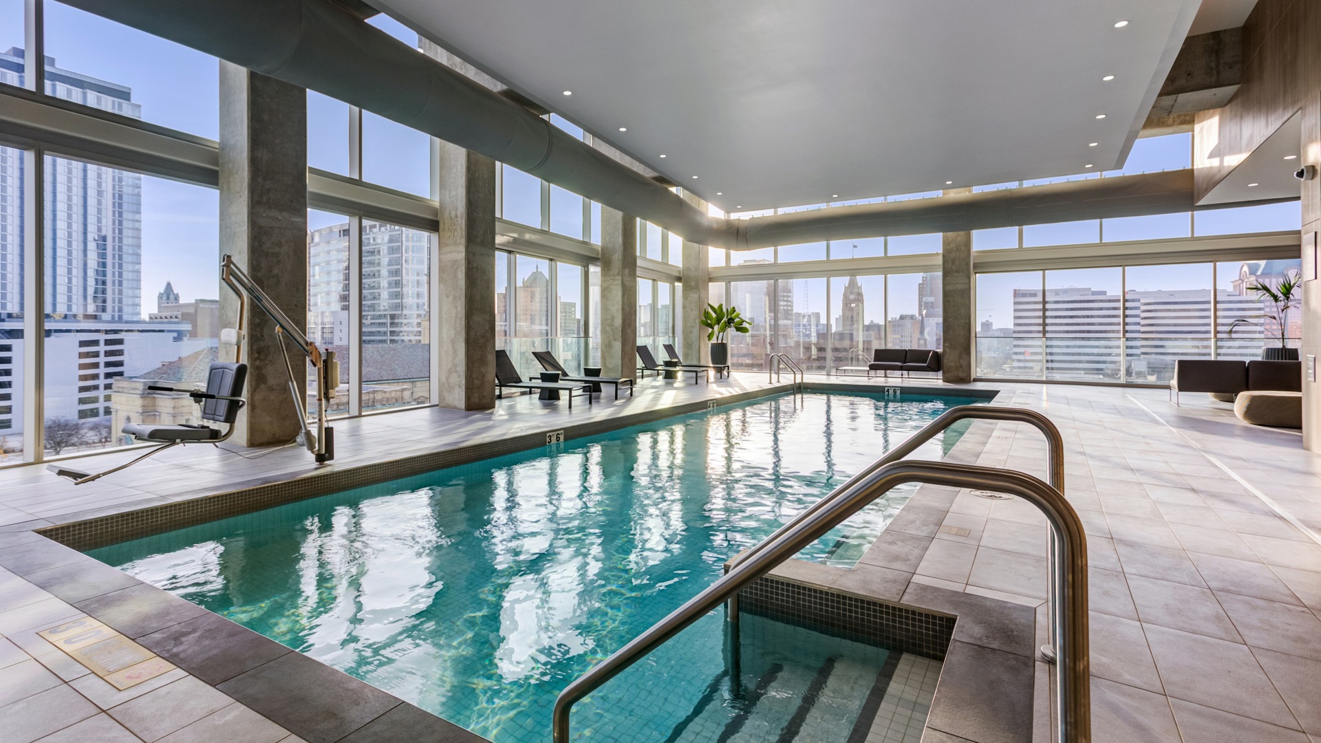 Ascent city view pool