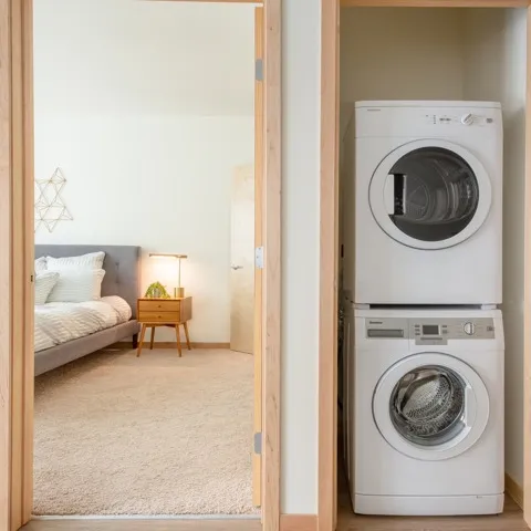Trio Model Bedroom and Laundry