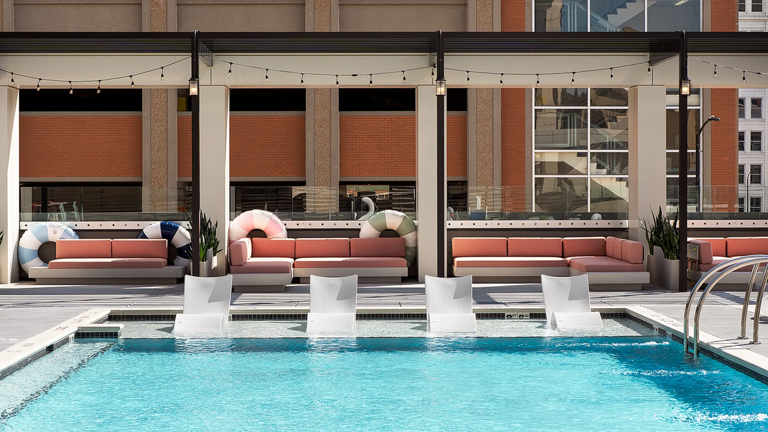 NOVA - Poolside Lounge Area