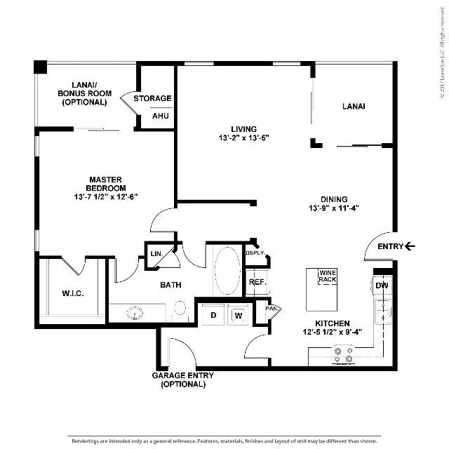 One Master Bedroom One Bathroom