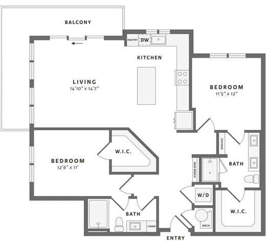 Two Bedroom
