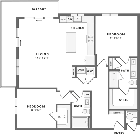 Two Bedroom