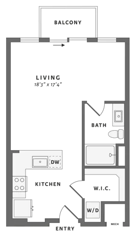 Studio Apartment