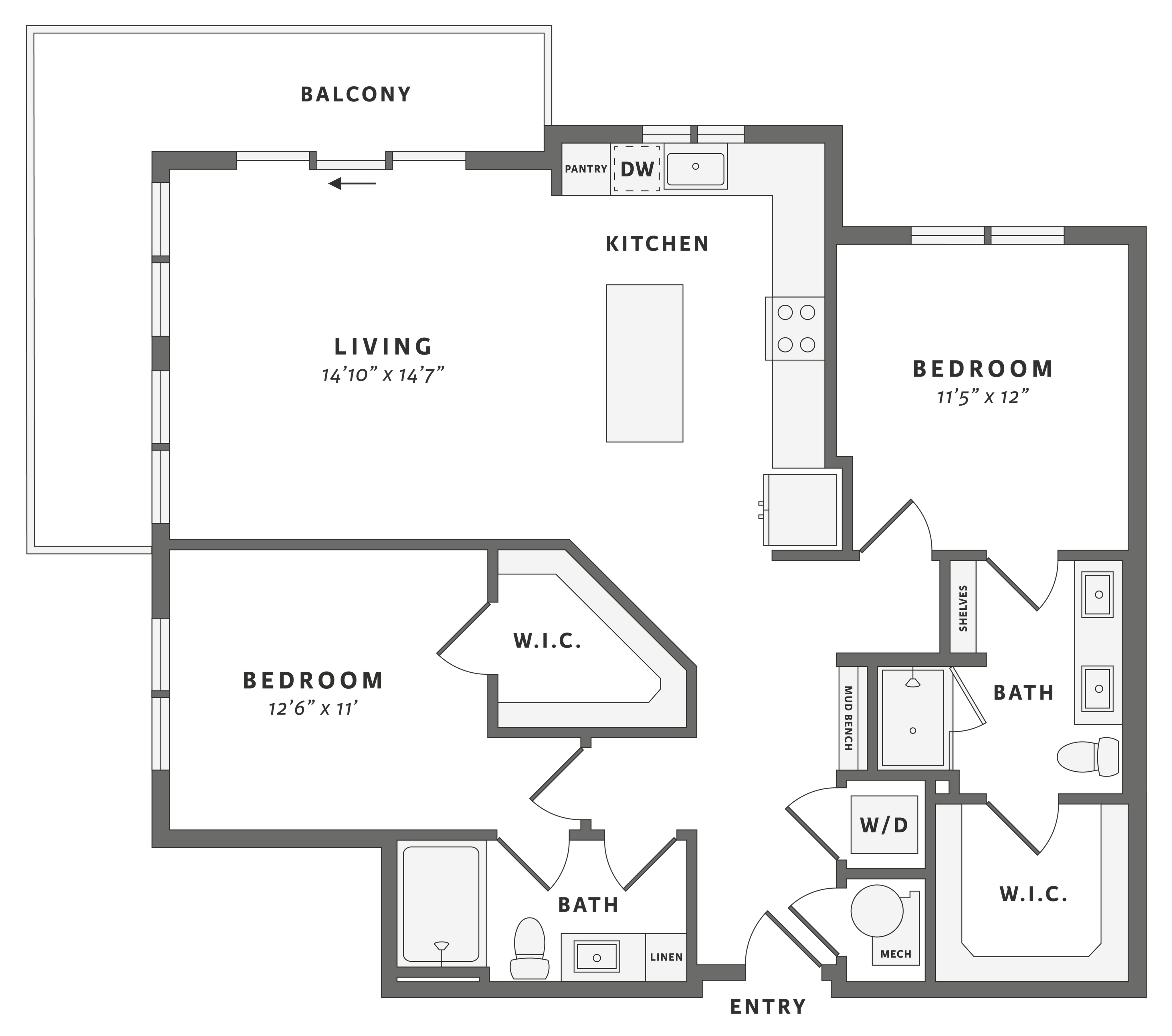 Two Bedroom