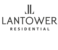 Elegant Lantower Residential logo in a sleek and modern design.