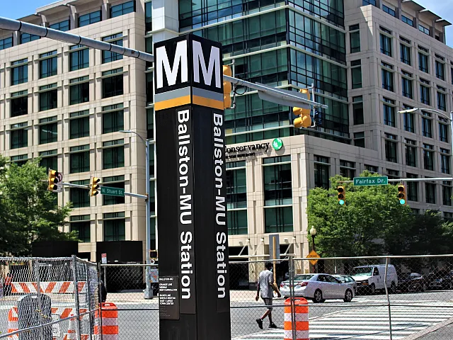 Ballston Metro Station