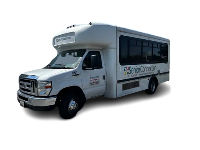 Our twice- weekly shuttle servicing local shopping centers is complimentary and a great way to get around