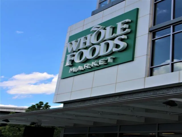 Whole foods market sign