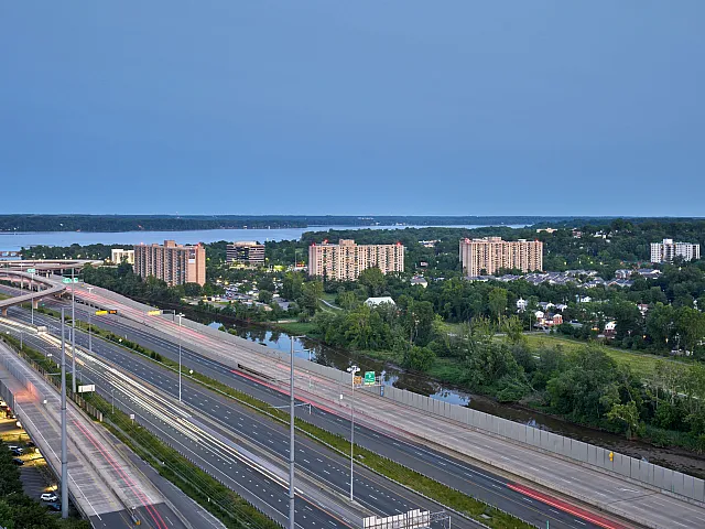 Ariel View of the Potomac River