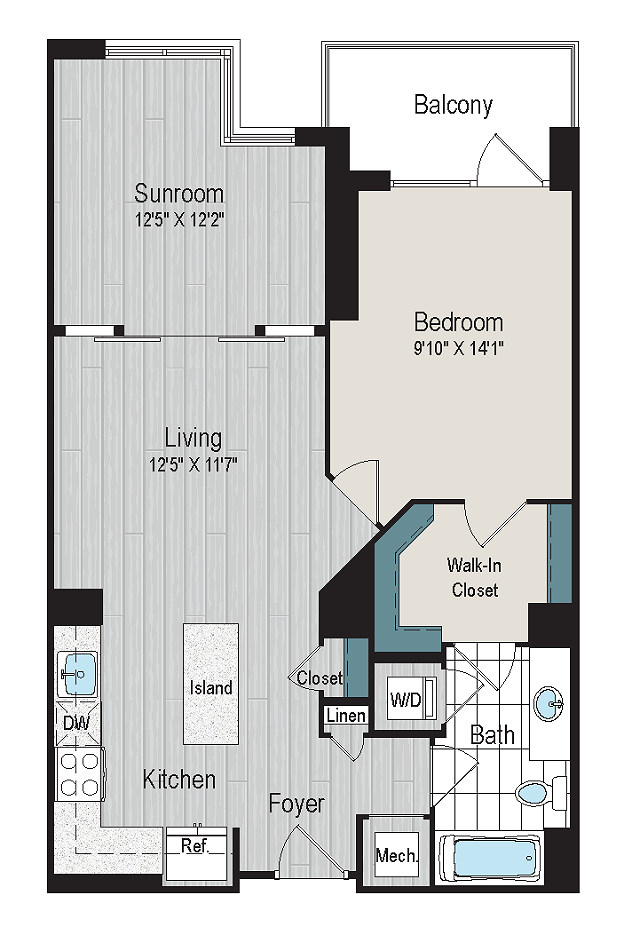 1B6d floorplan