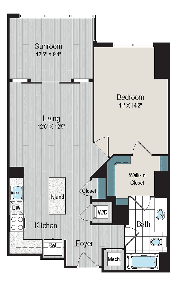1B7b Floorplan