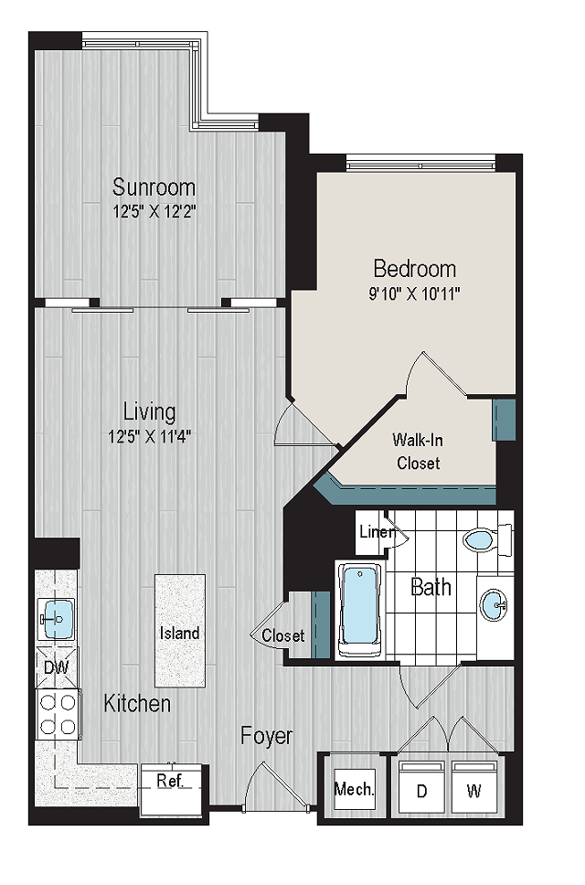 1B8b Floorplan