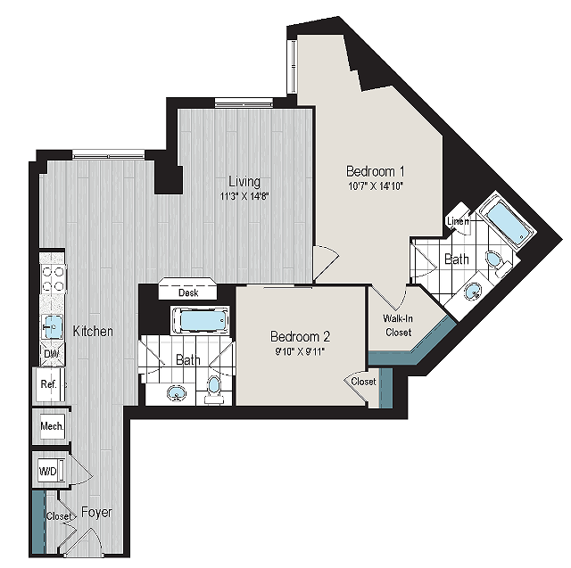 2B4 floorplan