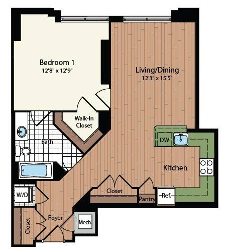Floor Plan 19 | Meridian at Mt Vernon Triangle