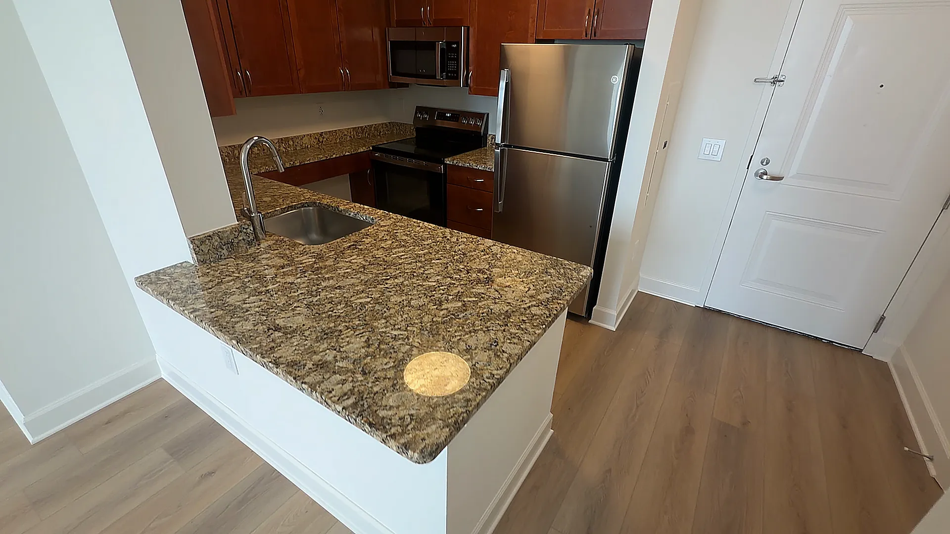 Fairfax Two Bedroom Apartment Kitchen | Meridian at Eisenhower Station | Luxury Alexandria VA Apartments