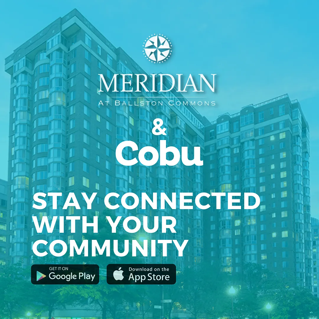 Stay Connected with Your Community with Cobu | Meridian at Ballston Commons | Luxury Arlington Apartments