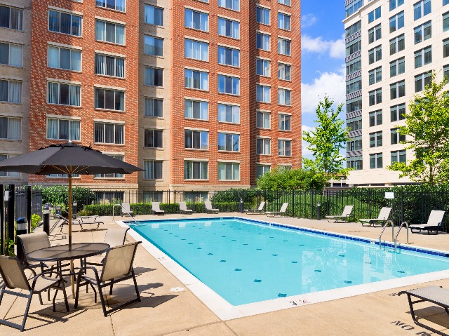 Sparkling Pool | Luxury Apartments Alexandria VA | Carlyle Place