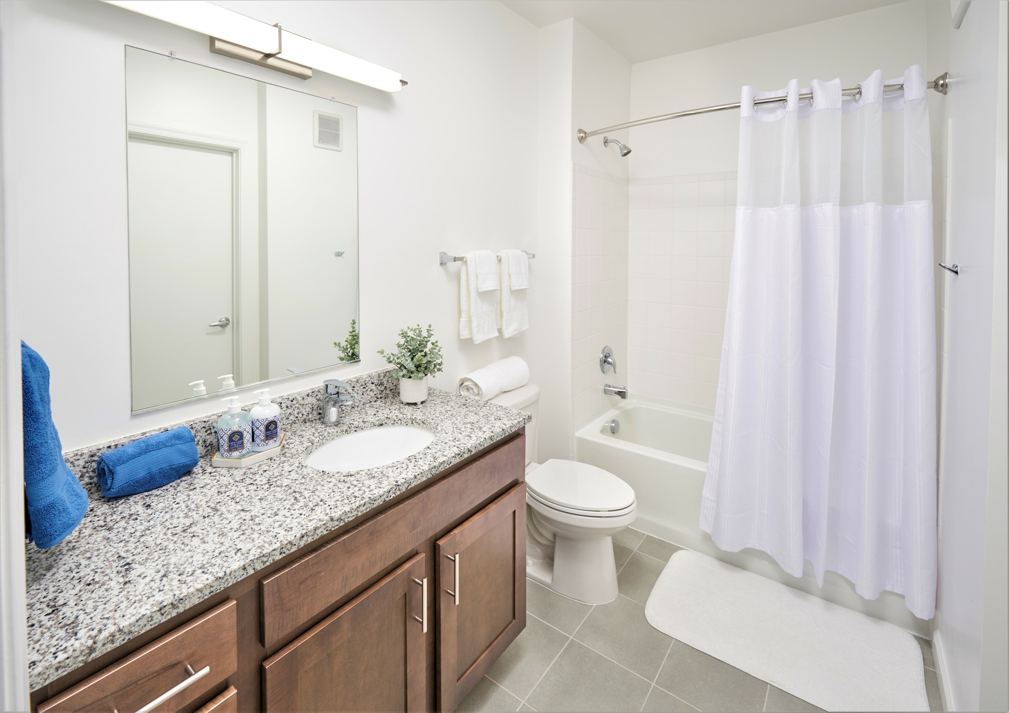 Image of Model Apartment Bathroom | Ovation at Arrowbrook | Affordable Herndon VA Apartments