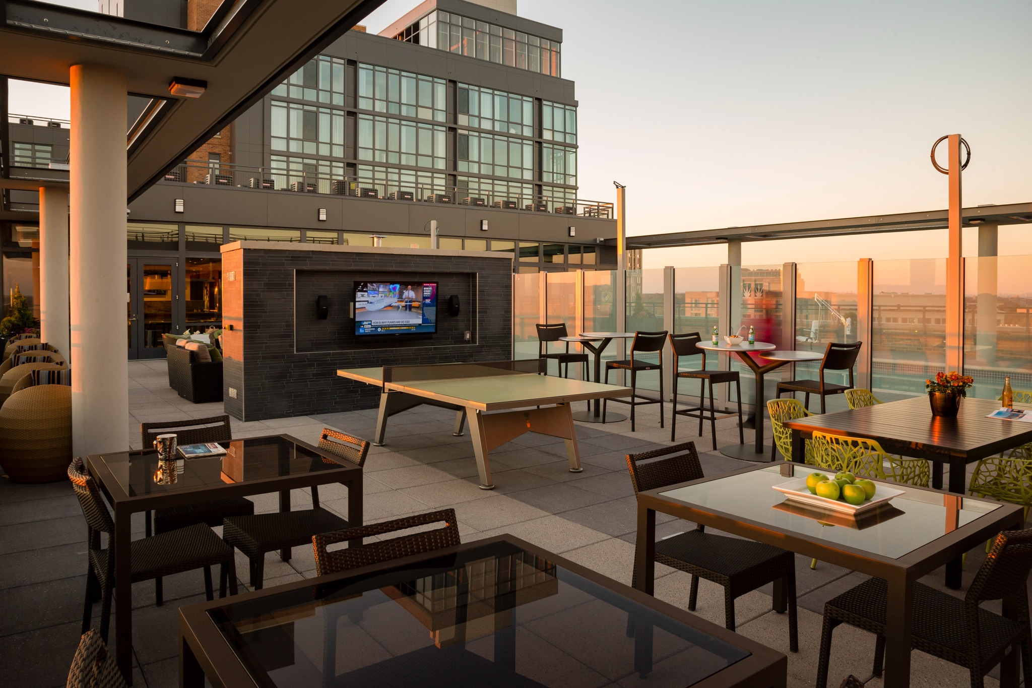 Image of Rooftop Lounge | Parc Meridian at Eisenhower Station | Alexandria VA