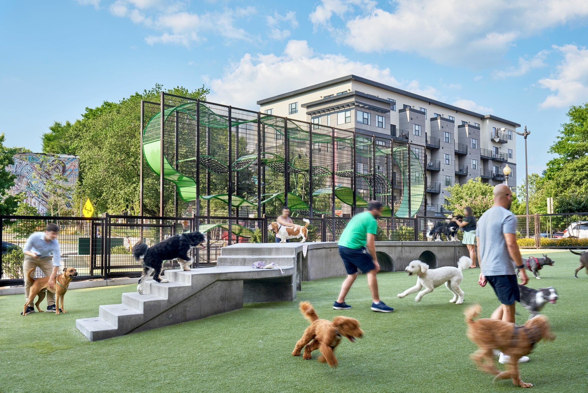 Image of Swampdoodle Dog Park | 360 H Street | H Street Apartments | Washington DC Apartments