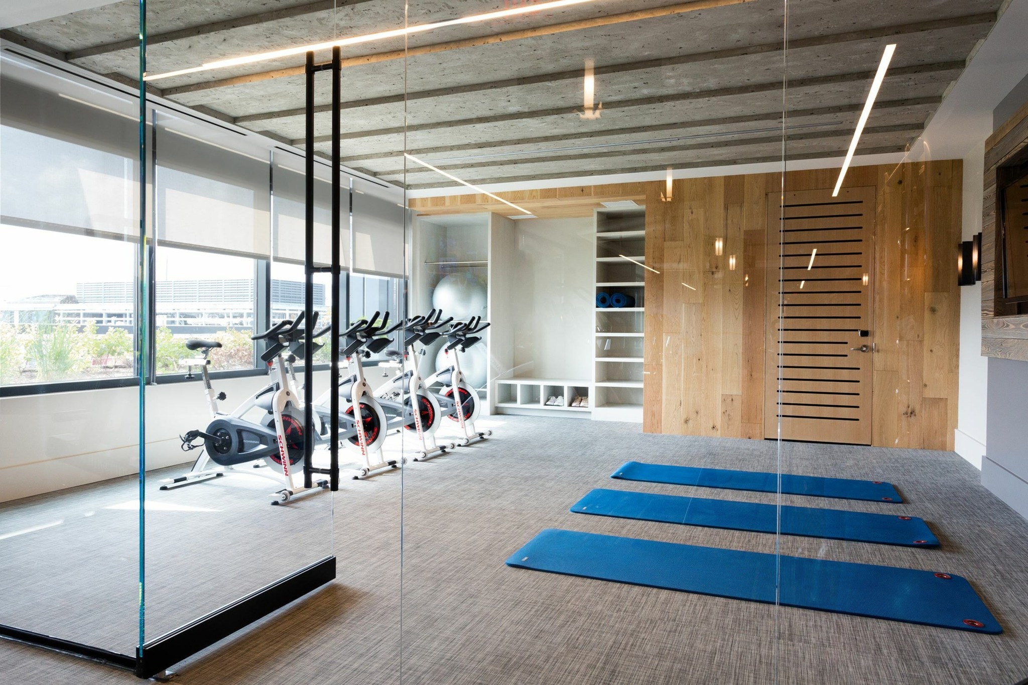 Yoga/Spin Studio | Meridian on First | Navy Yard Apartments | Washington DC Apartments