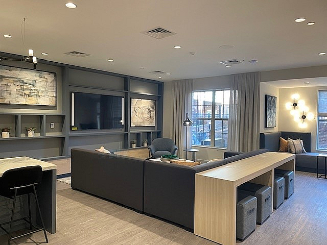 Photo of Renovated 4400  Building Club Room | Madison at Ballston Station