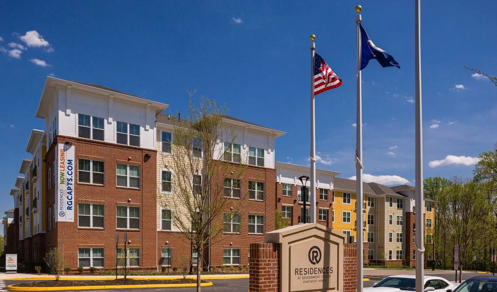 Photo of Building Exterior | Residences at Government Center | Affordable Fairfax Apartments