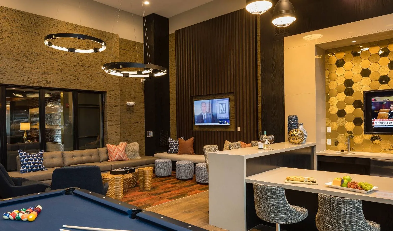 Clubroom | Residences at Government Center | Affordable Fairfax Apartments