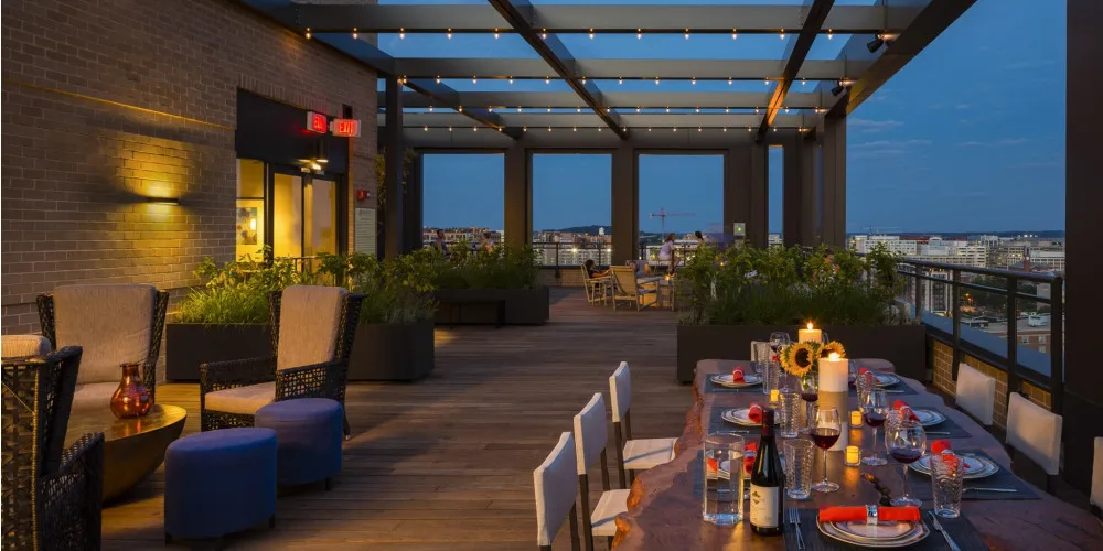 Rooftop | Meridian at Mt Vernon Triangle | Apartments in Washington DC