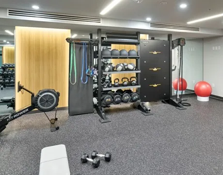 Photo of the Renovated Fitness Center | Park Triangle | Washington DC Apartments | Columbia Heights Apartments