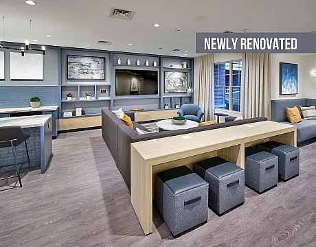 New Renovated 4400 Building Club Room | Madison at Ballston Station | Arlington VA Apartments