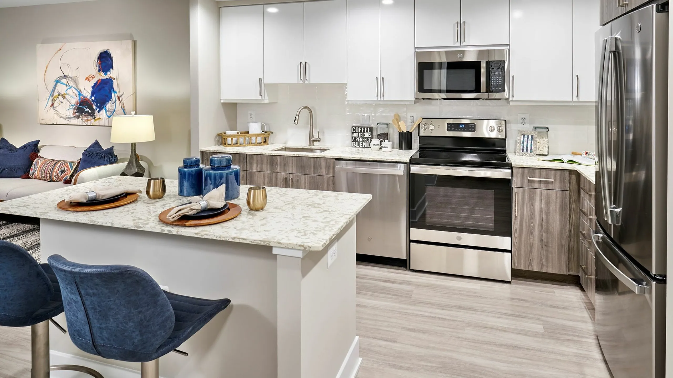 Phase II Kitchen Image | Meridian on First | Luxury Navy Yard DC Apartments | Washington DC Apartments | Capitol Riverfront Apartments