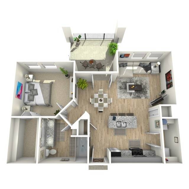A3 1 Bed 1 Bath