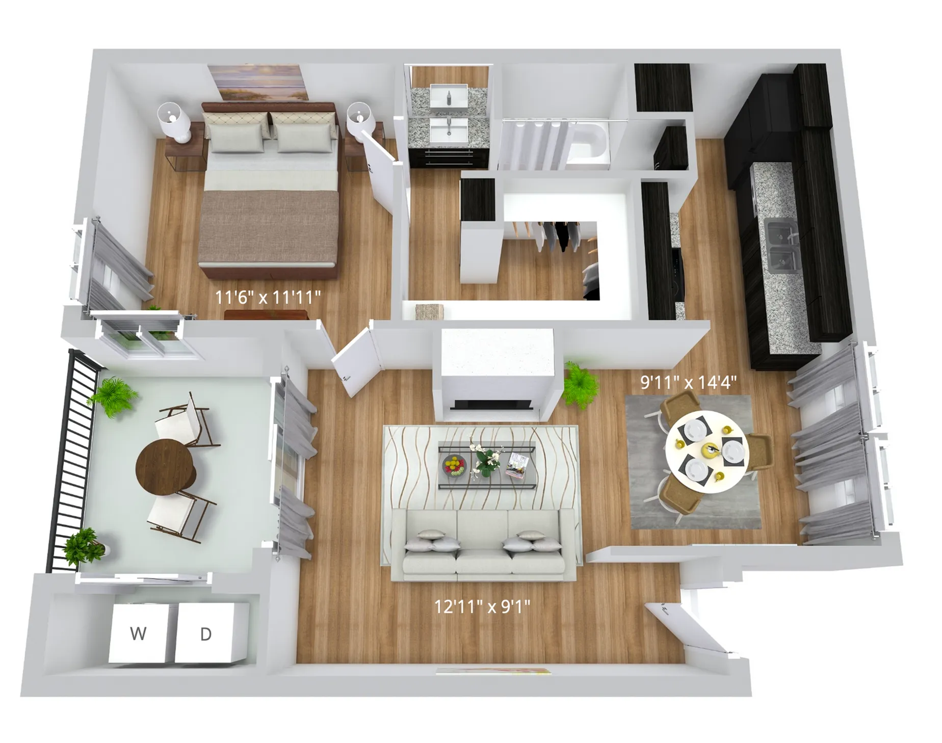 1 - 2 Bed Apartments - Check Availability | Summit at Westwood