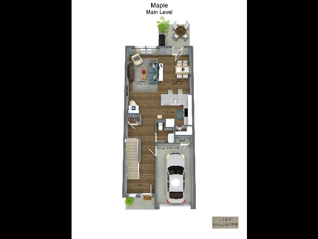 3 bedroom townhome