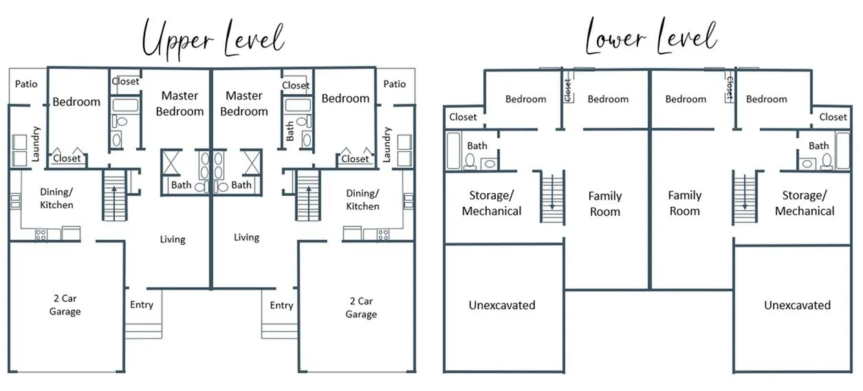 4 bedrooms, 3 baths Townhouse