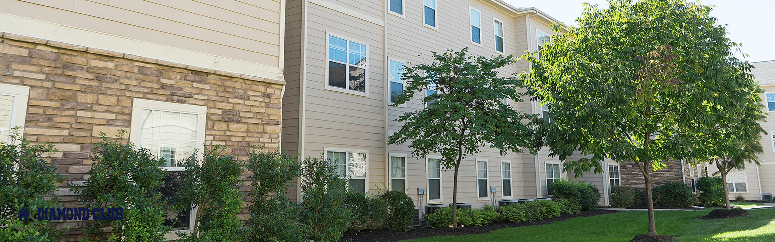 exterior of apartment building