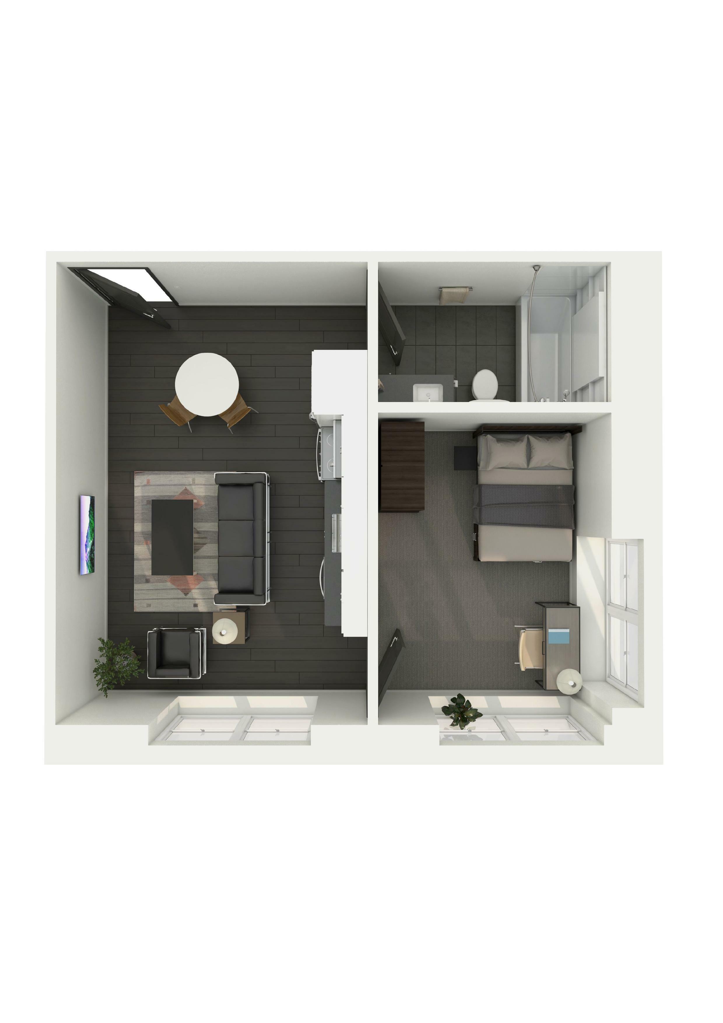 1 3 Bed Apartments Check Availability Clyde Street Apartments