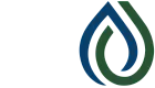 Elegant logo for Headwaters Management featuring a stylized water droplet design.