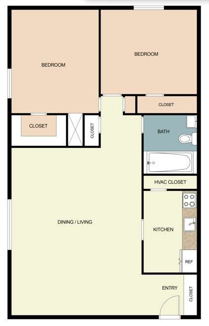 2 bedroom