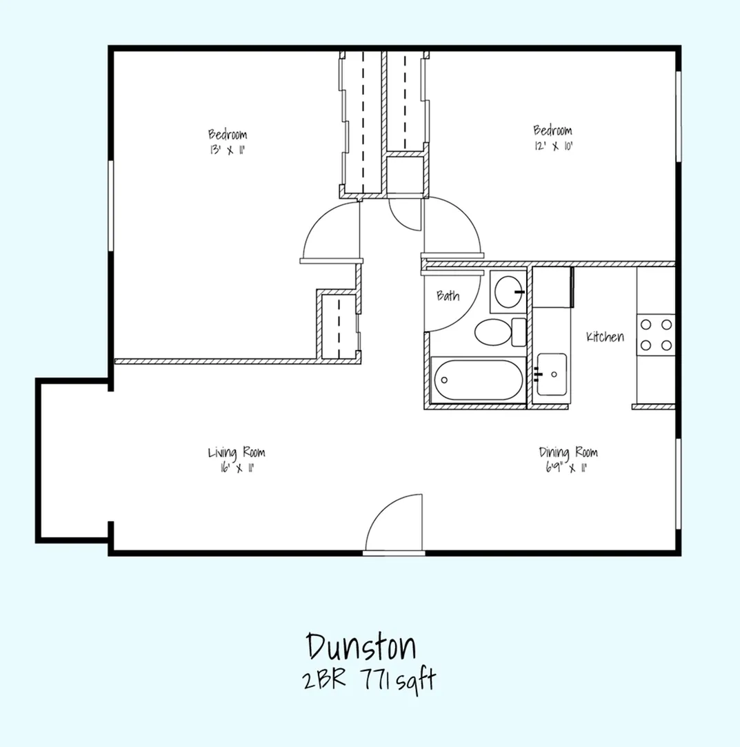 2 Bedroom